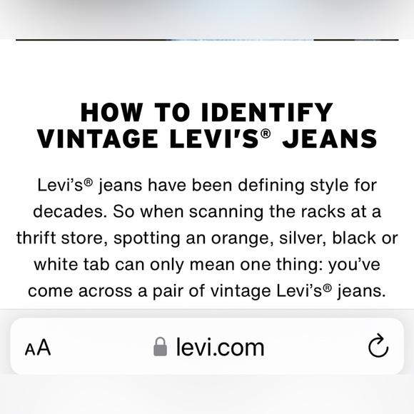 90s Levi’s “White Tab” NWT 550 Slim Relaxed (~ W22/23” L27) - Picture 16 of 17